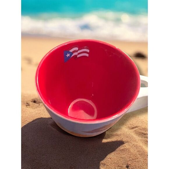 Puerto Rico Map Coffee Mug Souvenir Ceramic Cup San Juan Ponce Arecibo Aguadilla - Picture 9 of 9